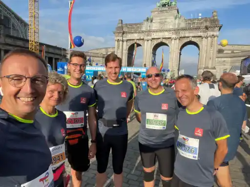 Analis team during 20 km Brussels