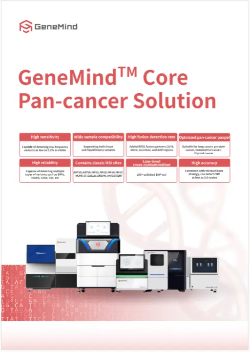 Genemind Application Note : Core Pan-cancer Solution