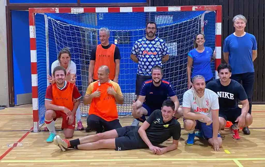 Événement sportif entre collègues