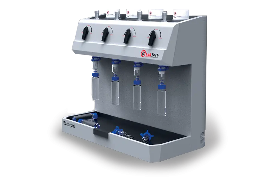 Extrapid - Manual Cartridge & Disk Extractor LabtTech Solid Phase Extraction SPE - Extrapid - Manual Cartridge & Disk Extractor
