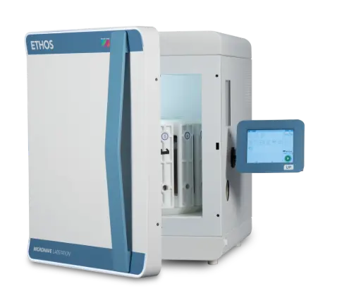 Milestone ethos up high-performance microwave digestion system with sk15 terminal