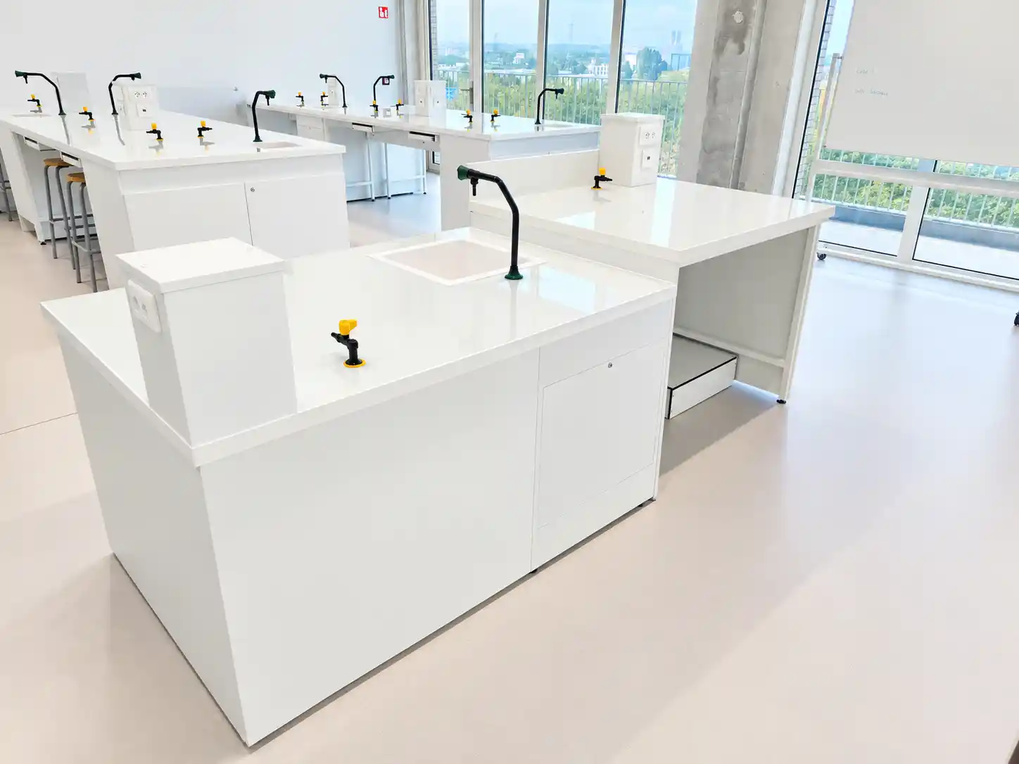Successful Lab furniture project for CERIA