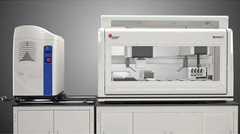 Biomek ECHO one automation  - connect ECHO accoustic liquid handler with Biomek i7 workstation
