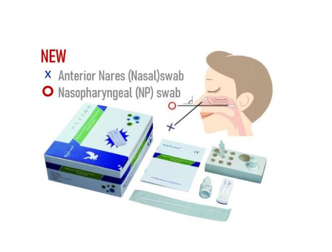 ﻿﻿OrientGene®﻿﻿/﻿﻿HEALGEN®﻿﻿ COVID-19 Rapid Antigen Test  ﻿﻿Now also validated for nasal swab﻿﻿