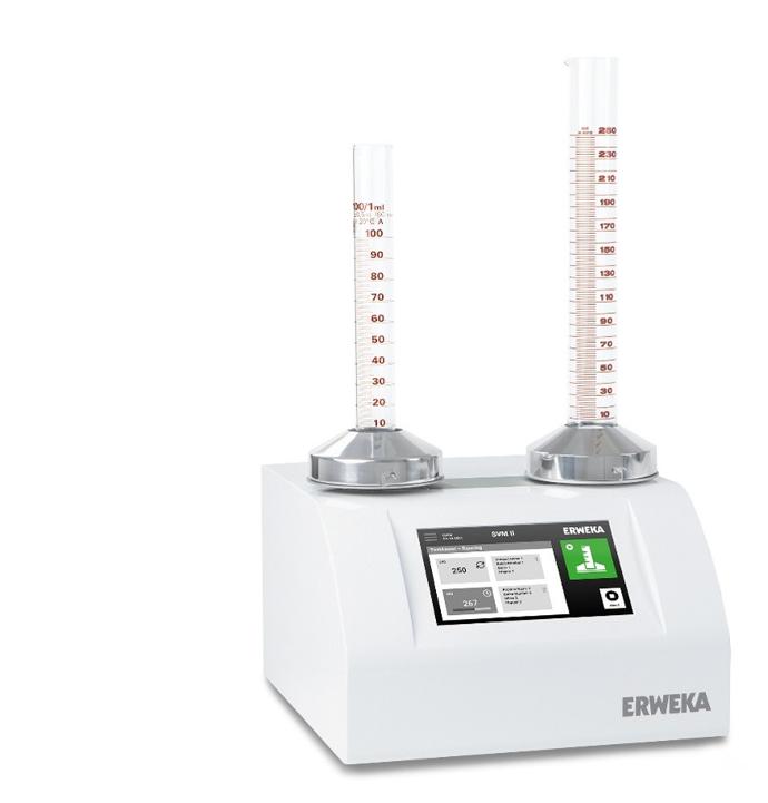 Tapping density erweka