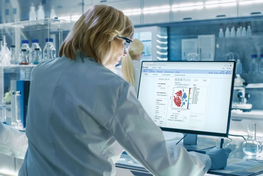 Logiciel de cytométrie en flux Cytobanque