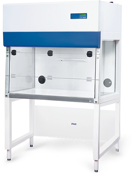 Armoire PCR flux laminaire vertical esco
