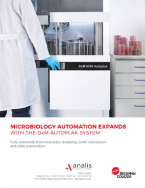 Beckman Coulter IVD Microbiologie Autoplak Brochure NL Beckman Coulter IVD Microbiologie Autoplak Brochure NL