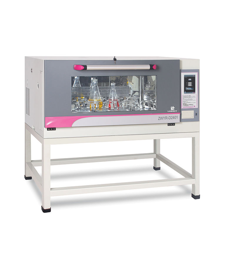 Stackable shaking incubator ZWYR-D2401 with 50 cm support stand