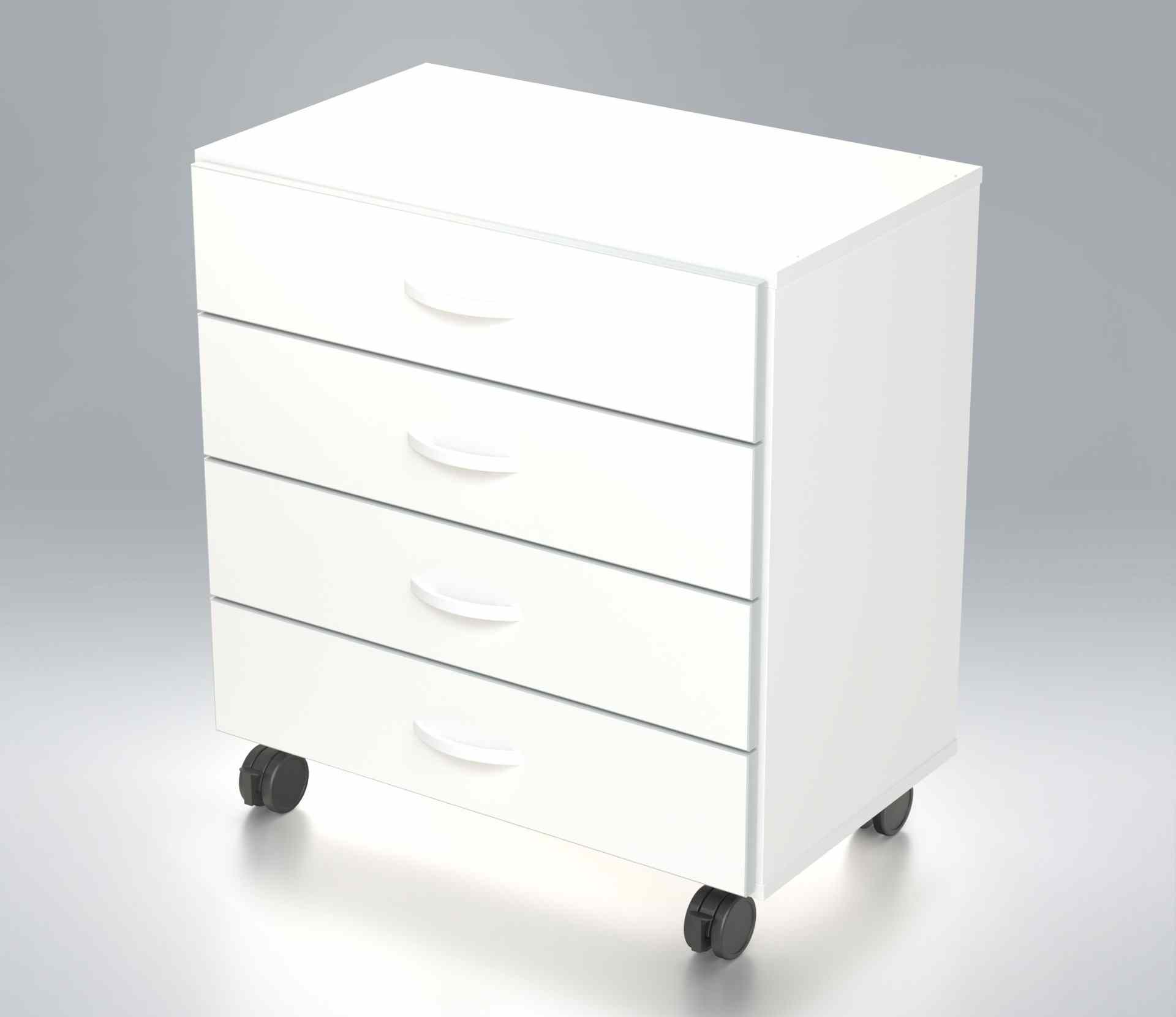 Speedlab furniture - WHEELED CABINET 3 DRAWERST