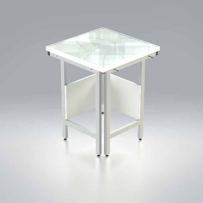 Speedlab furniture-TEMPERED GLASS  WET TABLE 