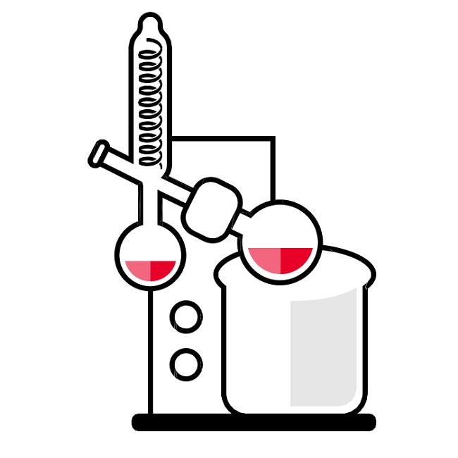 Évaporation Rotary Evaporator Chemical synthesis