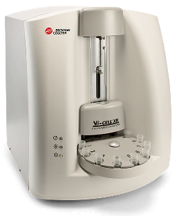 Vi-CELL XR Cellc ounter and viability Analyzer from Beckman Coulter