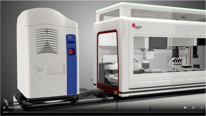 Beckman's Biomek-Echo One Beckman's Biomek-Echo One Video