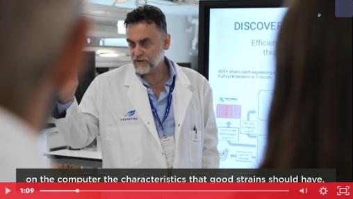 Synthetic Biology Process Experience of customer Lessaffre in France