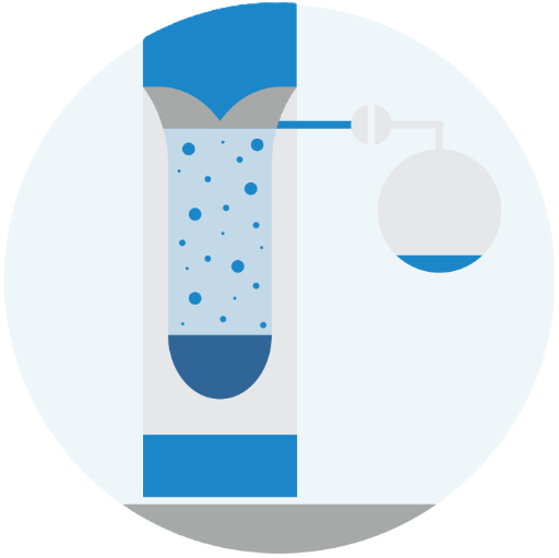 Méthode Randall étape 2 : Wahsing VELP Solvent extraction Randall method step 2 Lavage