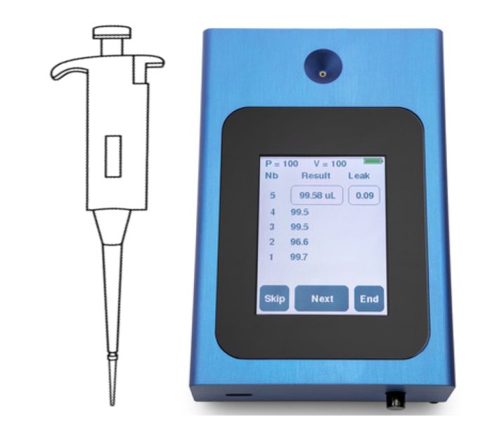 ATMOS 1000 1-channel pipette verification UninPix ATMOS 1000 1-channel pipette verification