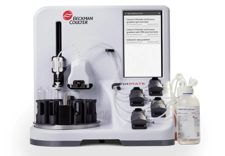 OptiMATE™ Préparateur de Gradient Beckman OptiMATE™ Préparateur de Gradient de Densité Optimisation Automatisation Ultracentrifugation