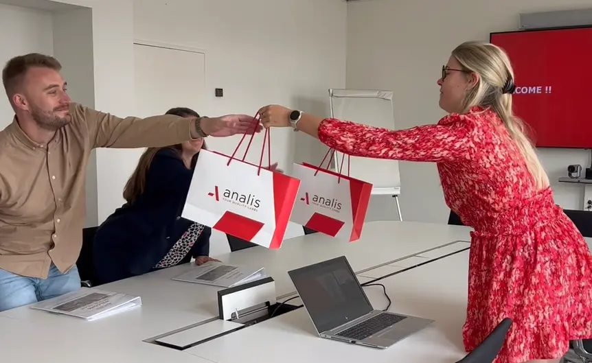 Cadeau de bienvenue pour les nouveaux membres de l’équipe
