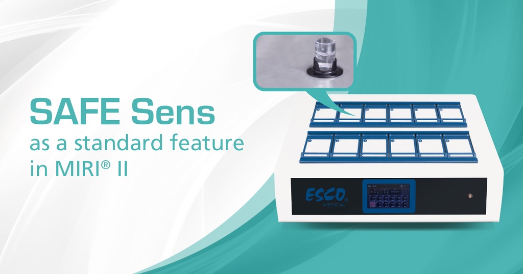 MIRI II Incubator, 12 chambers, with SAFESens for pH monitoring, 230V, 50/60 Hz 