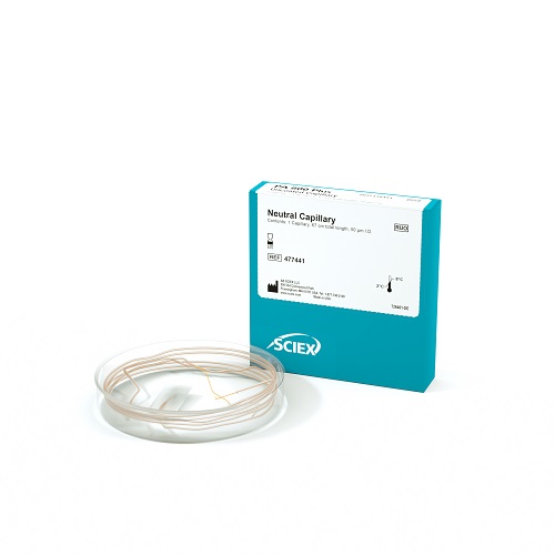 Pre-cut Neutral Coated Capillary 50 µm x 67 cm total length