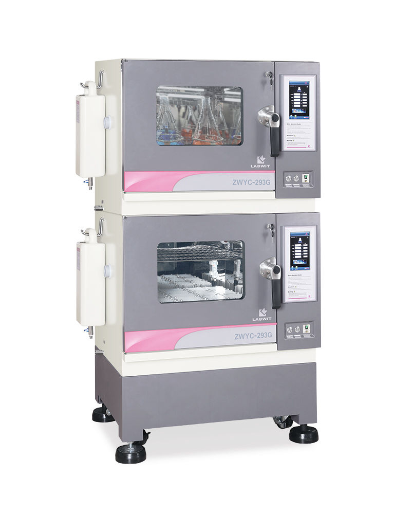 Stacked 120L Ultra Compact Shaking Incubator, 4-60C