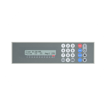 Sonics ultrasonic processor VCX 130 keypad