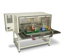 LABWIT ZWYC 290A, 257L Ultimate Cell Stackable Shaking Incubator, single unit with door opened and tray pulled out