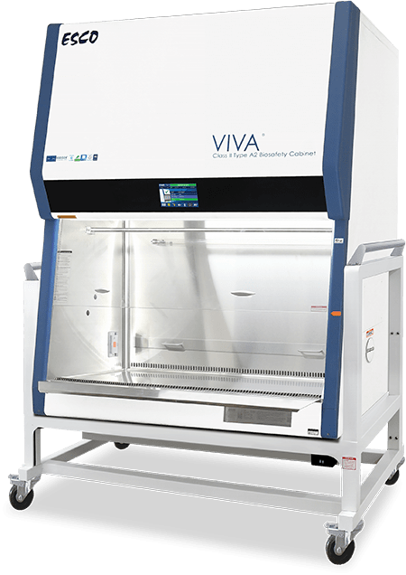 VA2-4S8 G4 12" VIVA® Class II Type A2 Biosafety Cabinet Stainless Steel Side, 230V;50/60HZ, 4ft/1.2m