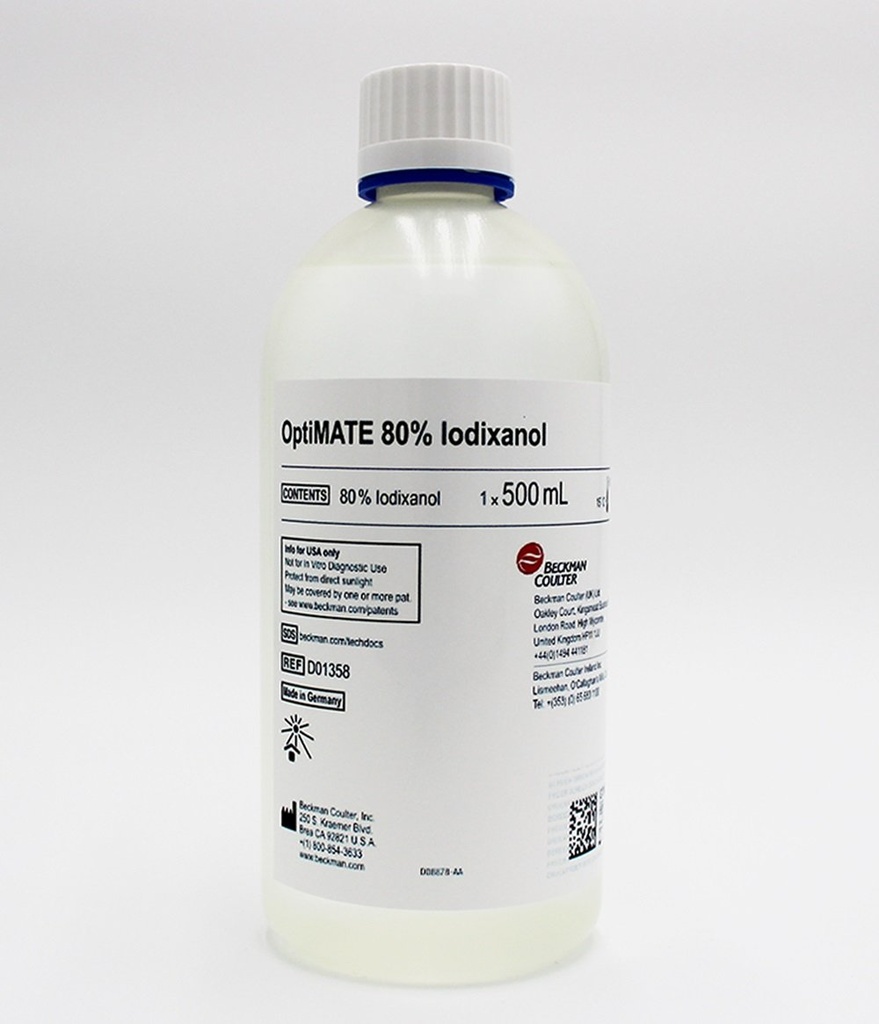 OptiMATE 80% Iodixanol, 500ml