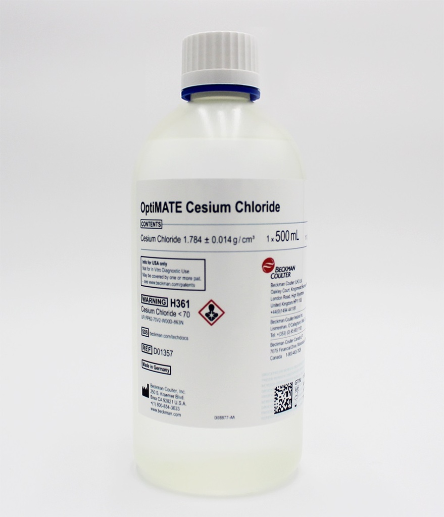 OptiMATE Cesium chloride, 500ml