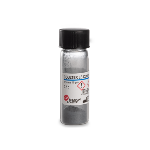 Control G15 (nominal 15 µm garnet particles, 10 x 0,5g)