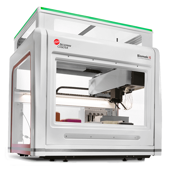 Station de travail Biomek i5 multicanaux avec boîtier