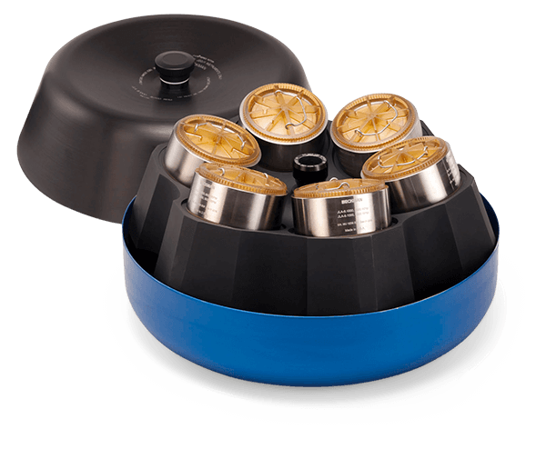 J-LITE® JLA-8.1000 Fixed-Angle Aluminum Rotor 6x 1 Liter, 8,000 rpm, 15,970 xg