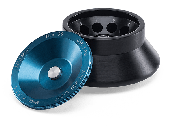 TLA-55 Fixed Angle Rotor Package, 55.000 rpm, 186.000 xg, 12 x 1,5mL