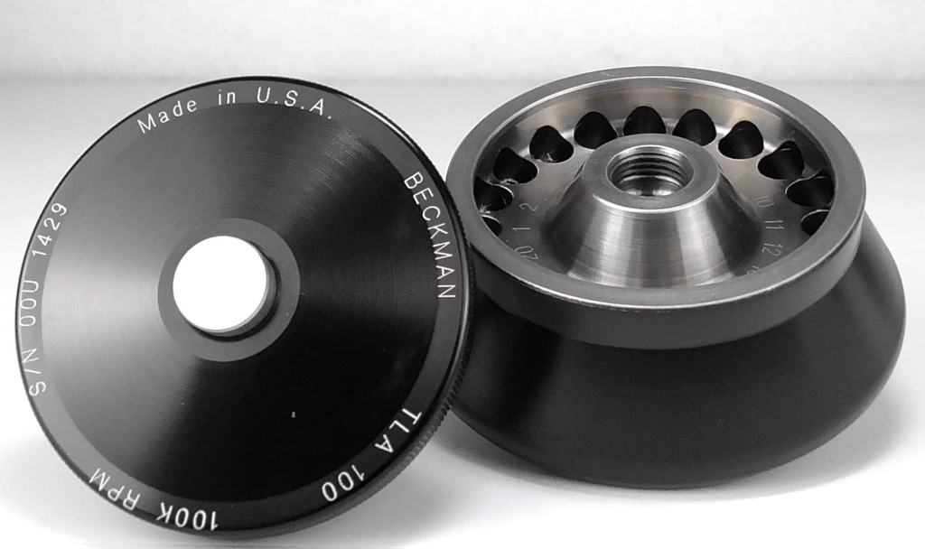 TLA-100 Fixed Angle Rotor Package, 100.000 rpm, 436.000 xg, 20 x 0,2mL