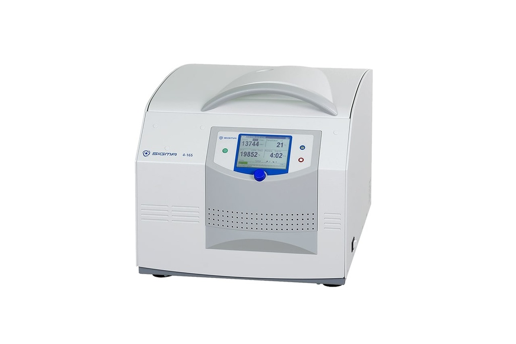 Sigma 4-16S, laboratory benchtop centrifuge 220-240 V, 50/60 Hz
