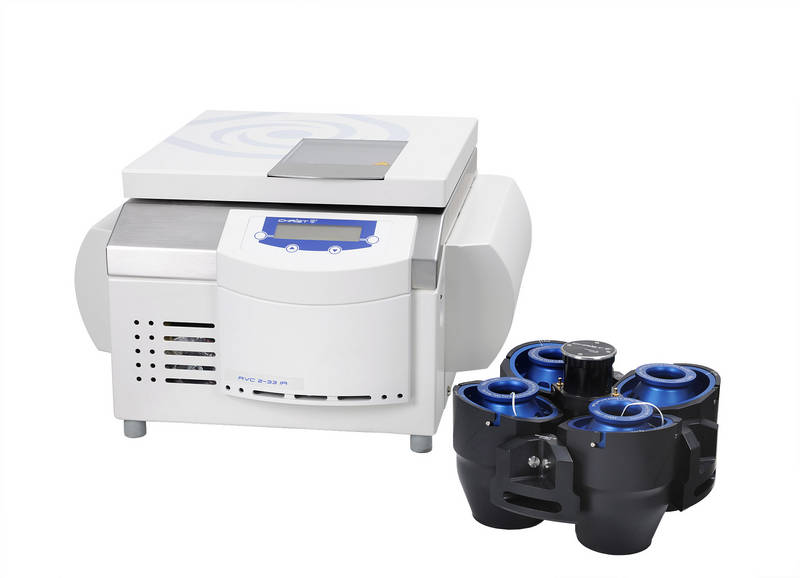 Rotational-Vacuum-Concentrator RVC 2-33 CDplus in IR version,  230 V, 50/60 Hz