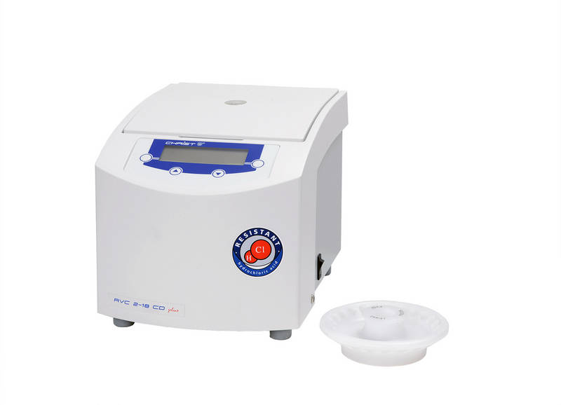 Rotational-vacuum-concentrator RVC 2-18 CDplus HCl
