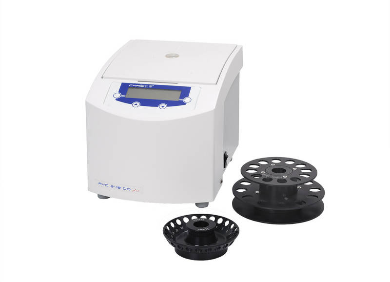 Rotational-vacuum-concentrator RVC 2-18 CDplus,  230 V, 50/60 Hz