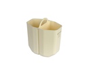 Adapter for 2 x 500/750 ml blood bag systems, two compartments with 1,100 ml