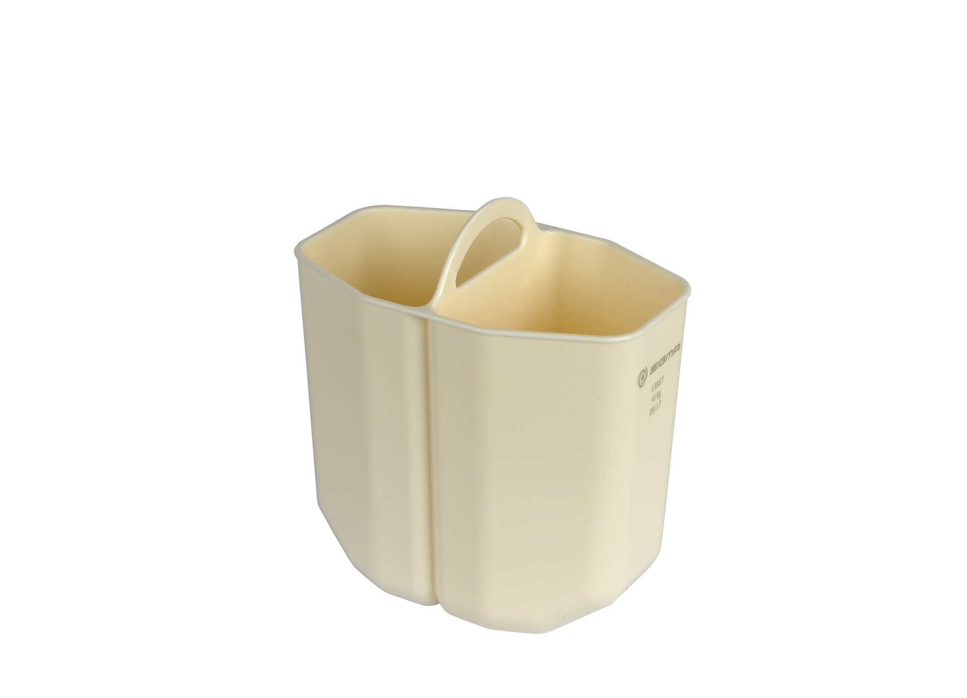 Adapter for 2 x 500/750 ml blood bag systems, two compartments with 1,100 ml