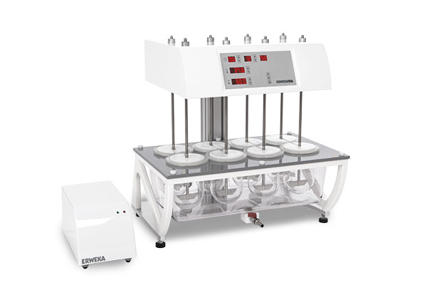 DT 128 light (HH) Testeur de dissolution avec récipients, pales et axes