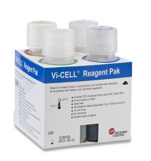 Vi-CELL™ Quad- pack voor geïntegreerde systemen: 4 reagenspakketten, geen vial (XR-versie)