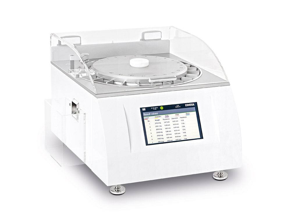 EasyCheck Pro, hardheidscombinatietester voor 5 testparameters
