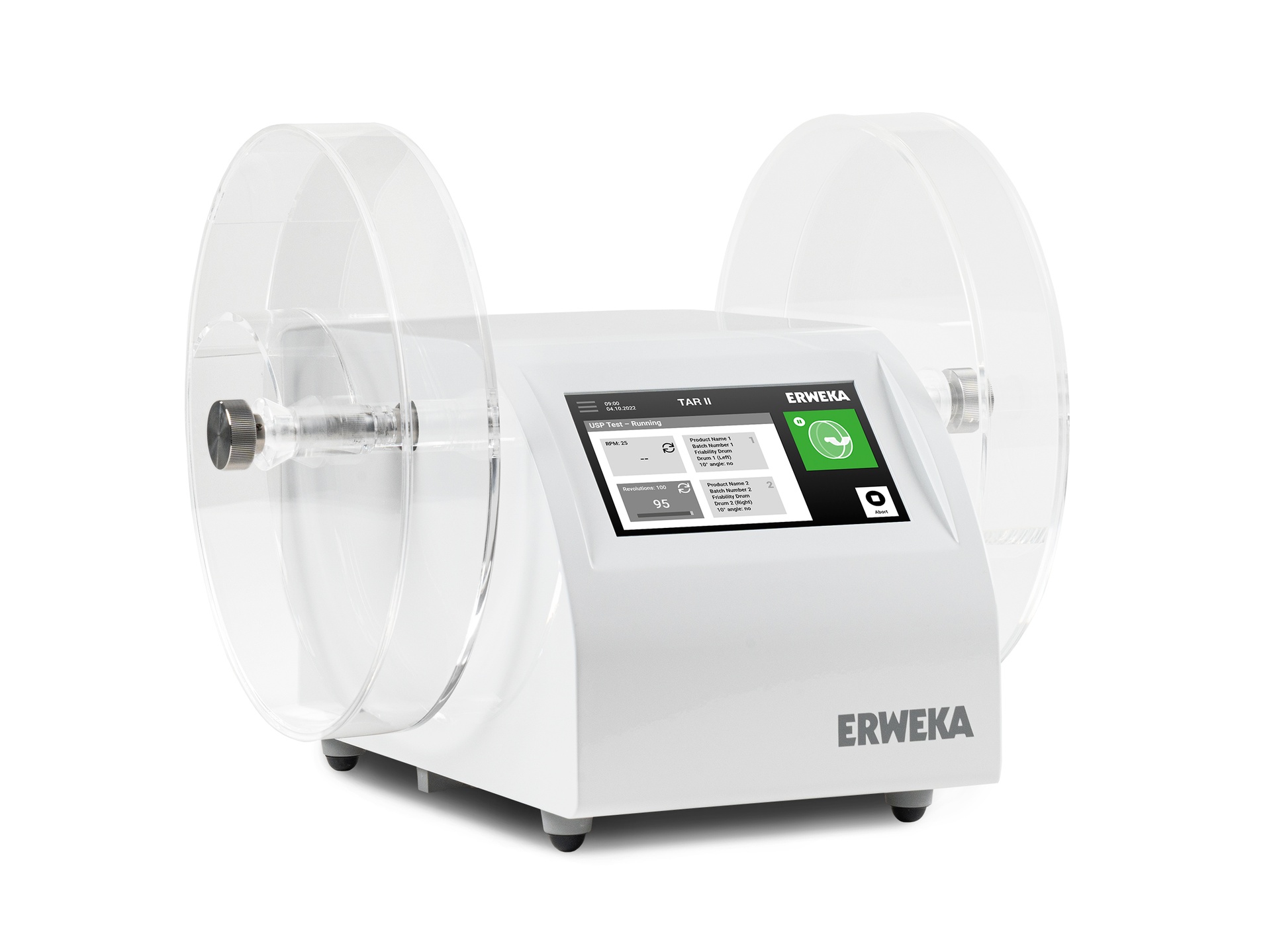 Abrasion and friability testers
