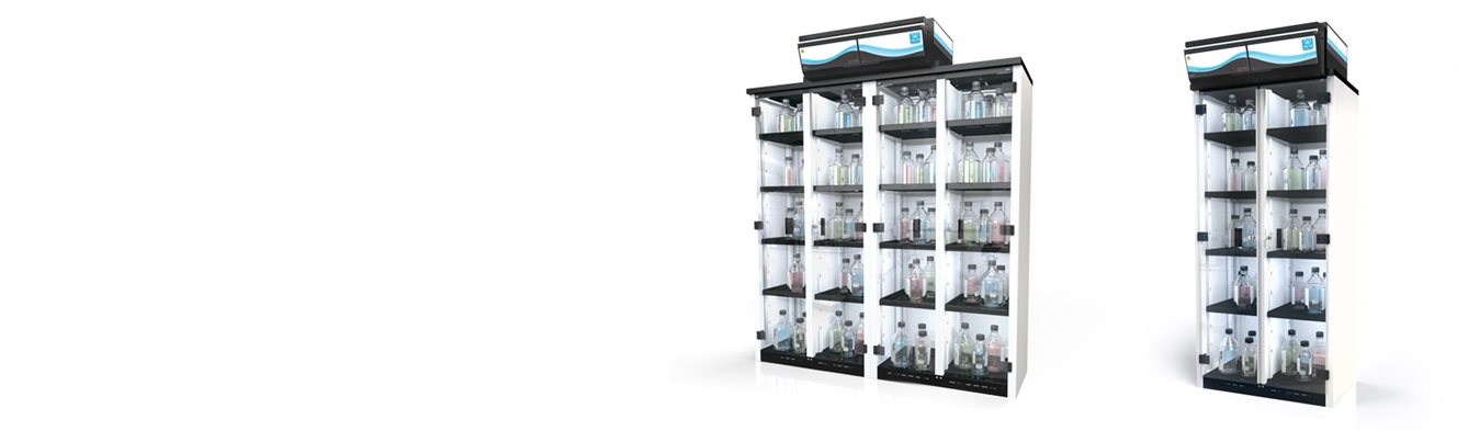 Chemical storage cabinets