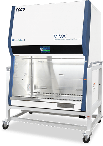 VA2-6S8 G4 12" VIVA® Class II Type A2 Biosafety Cabinet Stainless Steel Side, 230V;50/60HZ, 6ft/1.8m