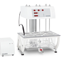 DT 126 light (HH) Dissolution Tester incl. vessels, paddles, shafts